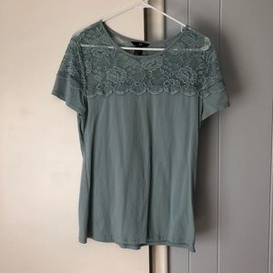 H&M Lace T-Shirt
